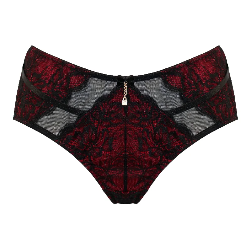 DESIRE SHORTY BLACK/RED